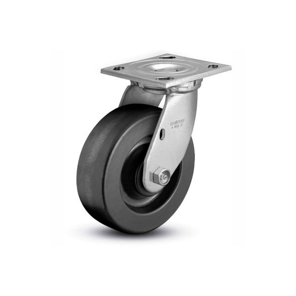 Colson 4 Series Swivel Plate Caster 4.05109.339 - Phenolic 5" Dia. 1000 Lb. Cap.